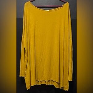 🫟a.gain Mustard Color Plain Tunic